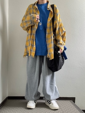 「PUNYUS（プニュズ）のアイテム」を使った、ぽぽぬなさん（レディース・167cm）の春コーディネート