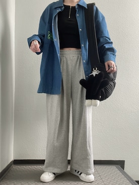「ALAND（エーランド）のアイテム」を使った、ぽぽぬなさん（レディース・167cm）の春コーディネート