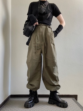 ぽぽぬなさん（レディース・167cm）の夏コーディネート