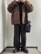 JEANASIS（ジーナシス）の「【Les Fleurs】ガラボアブルゾン/634725