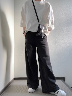 「y/m by MIHO（イムバイミホ）のアイテム」を使った、ぽぽぬなさん（レディース・167cm）の春コーディネート