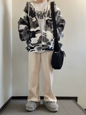 「AJOBYAJO（アジョバイアジョ）のアイテム」を使った、ぽぽぬなさん（レディース・167cm）の春コーディネート