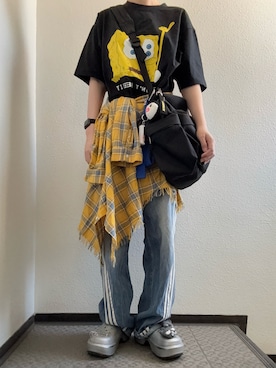ぽぽぬなさん（レディース・167cm）の夏コーディネート