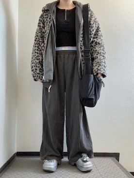 「ANAP（アナップ）のアイテム」を使った、ぽぽぬなさん（レディース・167cm）の冬コーディネート