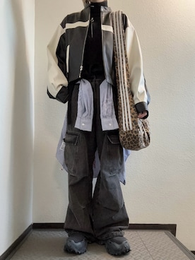 「ESC STUDIO（イーエスシースタジオ）のアイテム」を使った、ぽぽぬなさん（レディース・167cm）の冬コーディネート