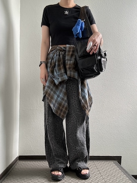 「mily bilet（ミウィビレット）のアイテム」を使った、ぽぽぬなさん（レディース・167cm）の秋コーディネート