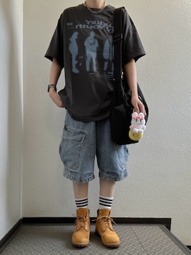 「ZARA（ザラ）のアイテム」を使った、ぽぽぬなさん（レディース・167cm）の夏コーディネート