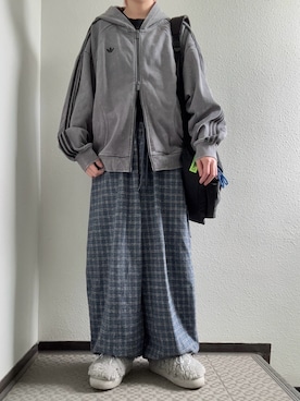 「PUNYUS（プニュズ）のアイテム」を使った、ぽぽぬなさん（レディース・167cm）の春コーディネート