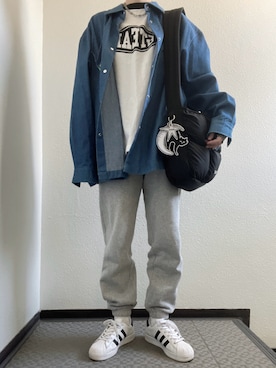 「ESC STUDIO（イーエスシースタジオ）のアイテム」を使った、ぽぽぬなさん（レディース・167cm）の春コーディネート