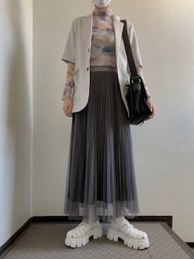 ぽぽぬなさん（レディース・167cm）の春コーディネート