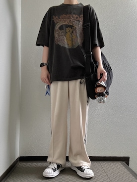 「ZARA（ザラ）のアイテム」を使った、ぽぽぬなさん（レディース・167cm）の夏コーディネート