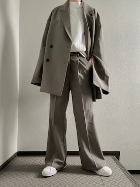 「y/m by MIHO（イムバイミホ）のアイテム」を使った、ぽぽぬなさん（レディース・167cm）の春コーディネート