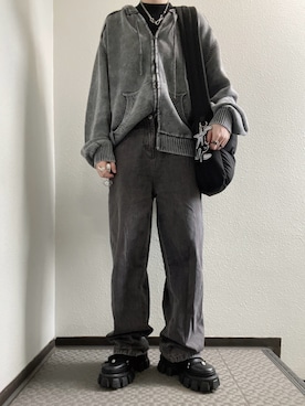 「AIVER（アイバー）のアイテム」を使った、ぽぽぬなさん（レディース・167cm）の春コーディネート