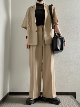 ぽぽぬなさん（レディース・167cm）の秋コーディネート