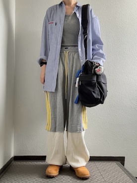 「ANAP（アナップ）のアイテム」を使った、ぽぽぬなさん（レディース・167cm）の夏コーディネート