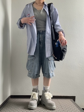ぽぽぬなさん(レディース・167cm)の夏コーディネート