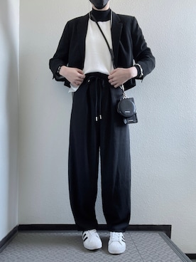 ぽぽぬなさんの「adidas スーパースター [Superstar] アディダスオリジナルス fv3284（H&M | エイチ・アンド・エム）」を使ったコーディネート