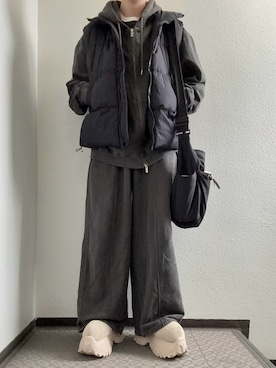 ぽぽぬなさん（レディース・167cm）の冬コーディネート