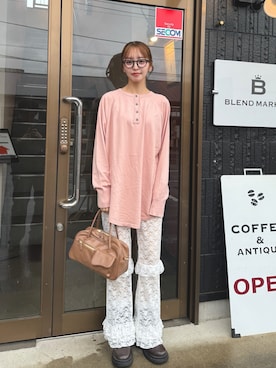 「AMERICAN HOLIC（アメリカンホリック）のアイテム」を使った、す ずさん（レディース・160cm）の秋コーディネート