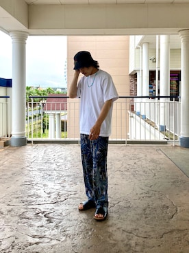 「CPCM（シーピーシーエム）のアイテム（アクセサリー）」を使った、y.hiro_xxさん（メンズ・165cm）の夏コーディネート