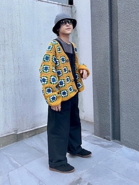 「スエードシューズ」｜「アイテム（トップス）」を使った、y.hiro_xxさん（メンズ・165cm）の秋コーディネート