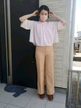 🌿rururu🫧さん（レディース・160cm）の春コーディネート