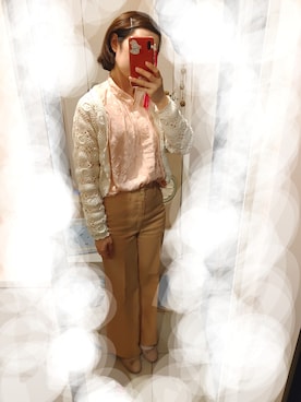 🌿rururu🫧さん（レディース・160cm）の春コーディネート