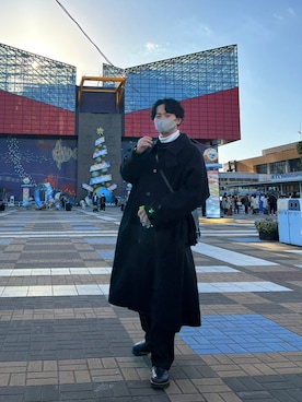 「CIEL（シエル）のアイテム」を使った、ももさん（メンズ・176cm）の冬コーディネート