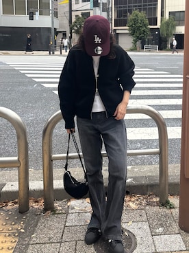 「CORNERS（コーナーズ）のアイテム」を使った、kuririnさん（レディース・159cm）の秋コーディネート