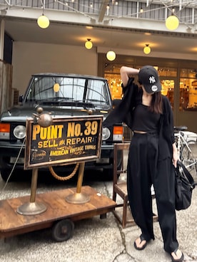 kuririnさん（骨格ウェーブ・レディース・159cm）の夏コーディネート