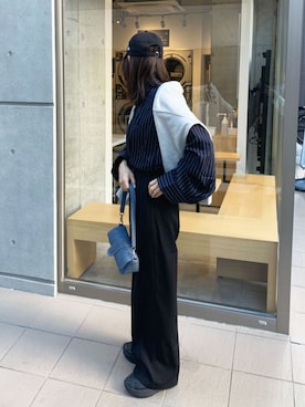 「24ssトレンド」｜「アイテム（その他）」を使った、kuririnさん（レディース・159cm）の冬コーディネート