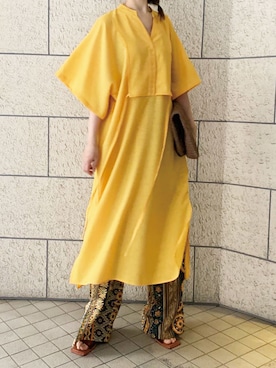 「エスニック」｜「アイテム（その他）」を使った、kuririnさん（レディース・159cm）の春コーディネート