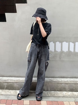 「corners」｜「アイテム（アクセサリー）」を使った、kuririnさん（レディース・159cm）の夏コーディネート