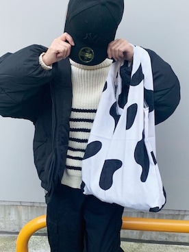 「corners」｜「アイテム（ダウンジャケット/コート）」を使った、kuririnさん（レディース・159cm）の秋コーディネート