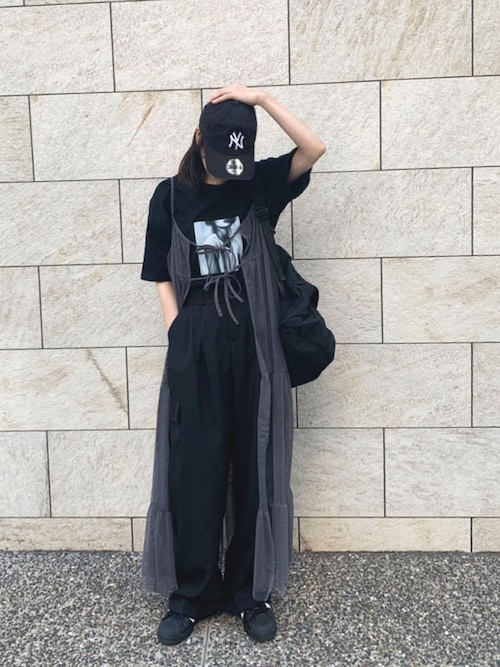 セール】2wayチュールティアードキャミワンピース（ワンピース