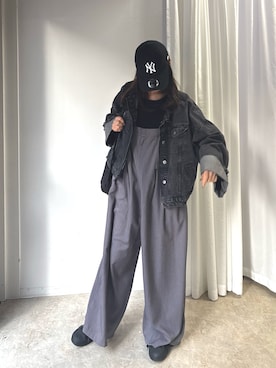 「CORNERS（コーナーズ）のアイテム」を使った、kuririnさん（レディース・159cm）の春コーディネート