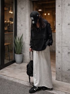 「CORNERS（コーナーズ）のアイテム（トップス）」を使った、kuririnさん（レディース・159cm）の春コーディネート