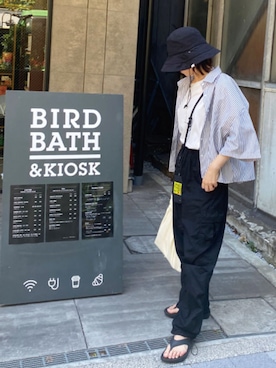 「QUEENHEAD（クイーンヘッド）のアイテム」を使った、kuririnさん（レディース・159cm）の夏コーディネート