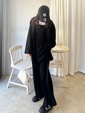 「CORNERS（コーナーズ）のアイテム」を使った、kuririnさん（レディース・159cm）の春コーディネート