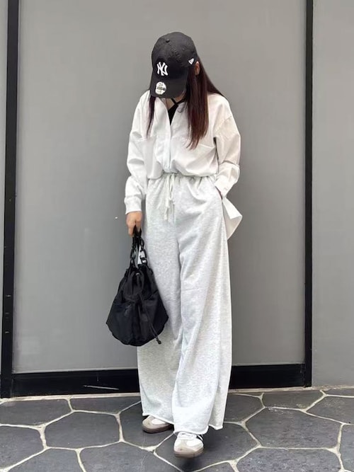 S'AIME◆2WAY ドローストリング クロスボディバッグ (L)◆送料込 2wayドローストリングナイロンバッグ(ショルダーバッグ