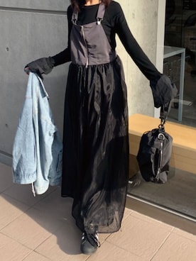 「24ssトレンド」｜「アイテム（その他）」を使った、kuririnさん（レディース・159cm）の冬コーディネート