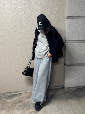 「CORNERS（コーナーズ）のアイテム」を使った、kuririnさん（レディース・159cm）の冬コーディネート