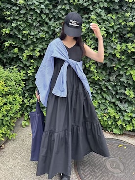 「corners」｜kuririnさん（レディース・159cm）の夏コーディネート