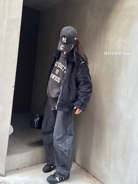 「アイテム（ハンドバッグ）」を使った、kuririnさん（レディース・159cm）の秋コーディネート