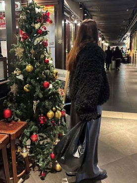 「アイテム（オールインワン・サロペット）」を使った、kuririnさん（レディース・159cm）の冬コーディネート