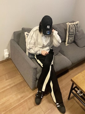 「24ssトレンド」｜「アイテム（ブルゾン）」を使った、kuririnさん（レディース・159cm）の冬コーディネート