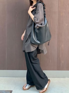 「シンフルコーデ」｜「アイテム（その他）」を使った、kuririnさん（レディース・159cm）の夏コーディネート
