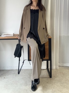 「corners」｜kuririnさん（レディース・159cm）の秋コーディネート