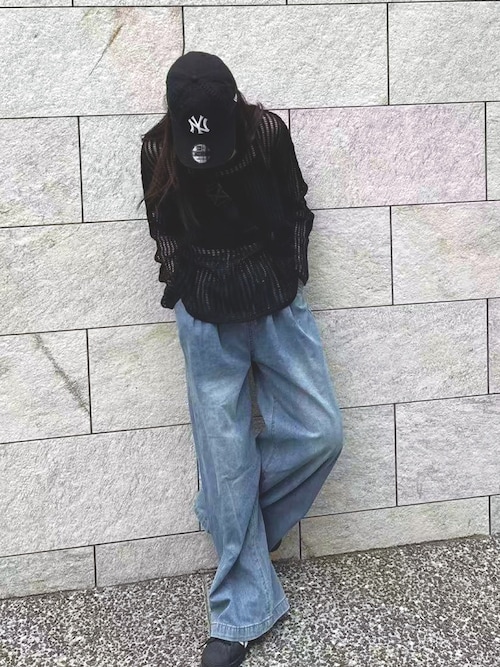 Fendi デニム パンツ ブルーツートーンデニム パンツ FENDI デニム