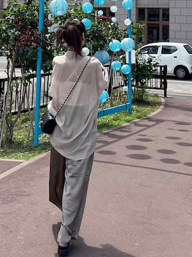 「corners」｜kuririnさん（レディース・159cm）の夏コーディネート